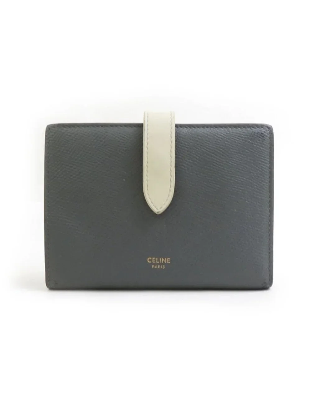 Celine Bifold Wallet Medium Strap